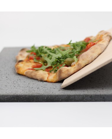WULKANICZNY KAMIEŃ DO PIZZY Z ETNY 38X30X1,5CM OUTLET