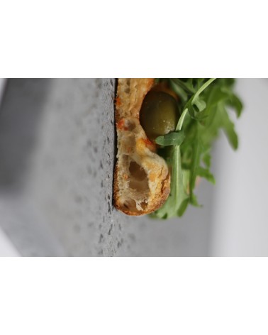 WULKANICZNY KAMIEŃ DO PIZZY Z ETNY 38X30X1,5CM OUTLET